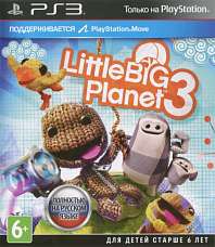 LittleBigPlanet 3 (Little Big Planet 3) PS3 (русская версия) БУ