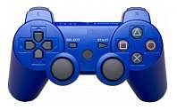Sony Dualshock 3 Wireless Controller беспроводной джойстик синий БУ